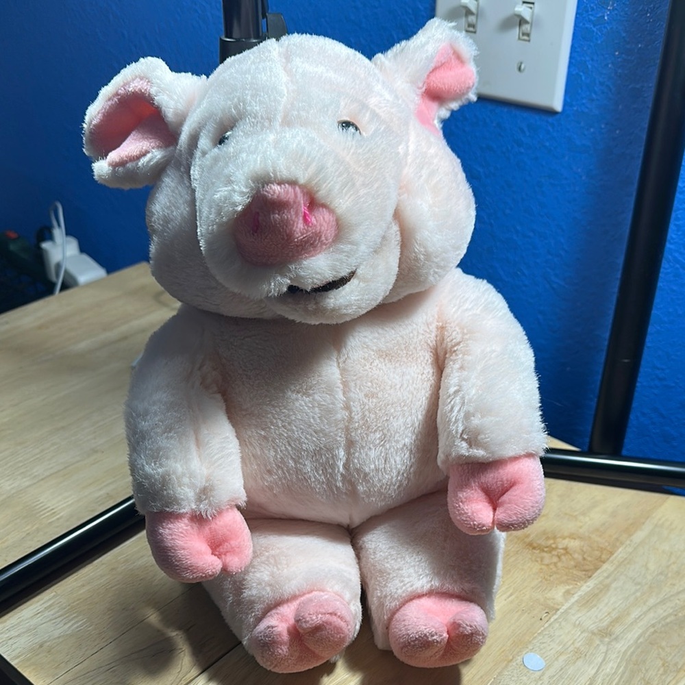 24K Polar Puff Play Junior plush puppet Pig